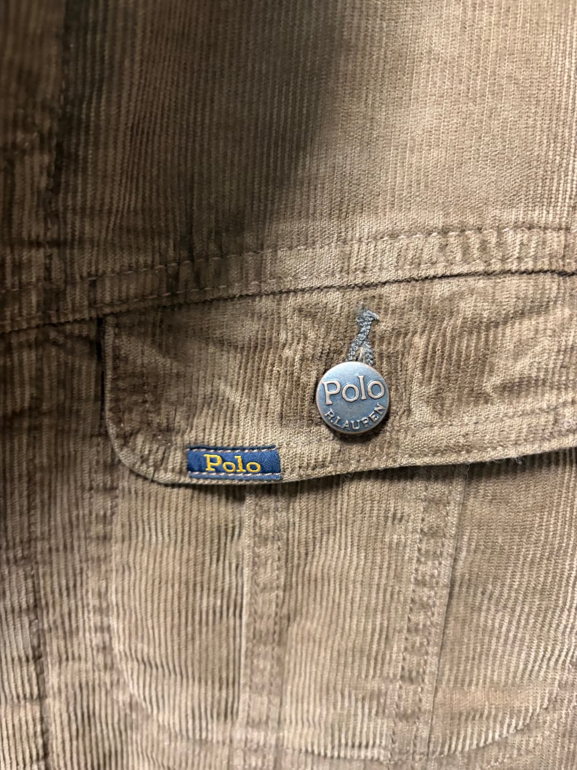 폴로 코듀로이 쉐르파 m 새상품 상품이미지4