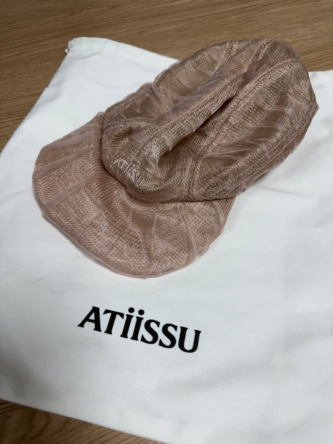 ATIISSU 어티슈 이어레 캡 PK 핑크 상품이미지2