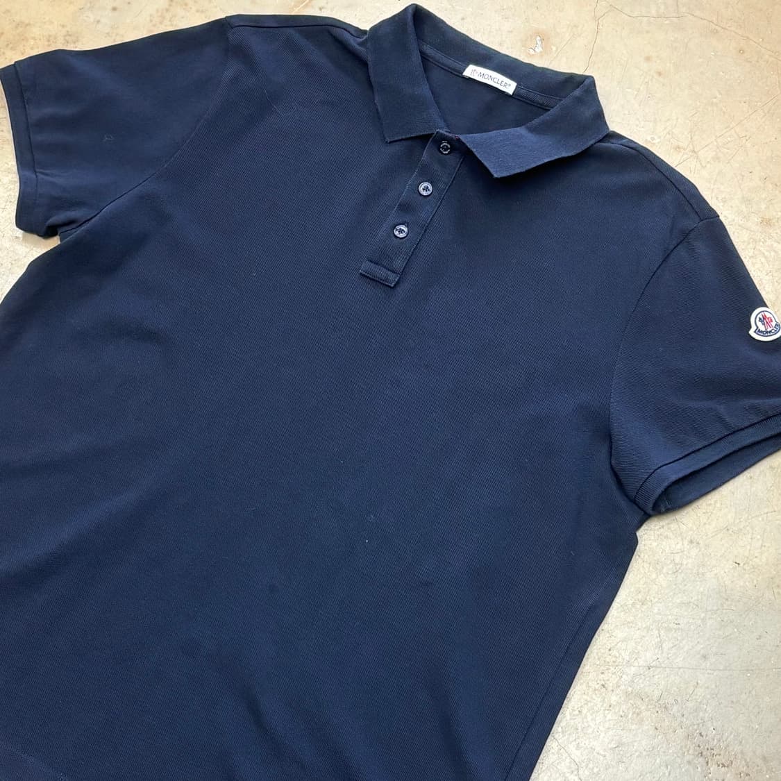 🫶🏻 몽클레어 Navy 카라 반팔티 🫶🏻 상품이미지2