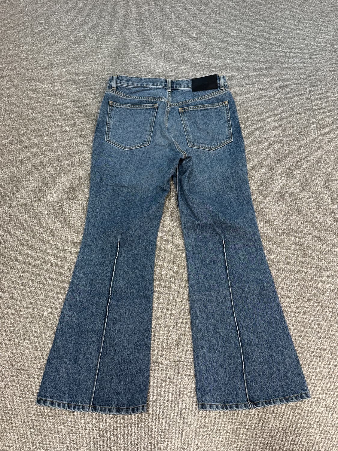 존 로렌스 설리반 슬래시 부츠컷 플레어 데님 팬츠 46 상품이미지4