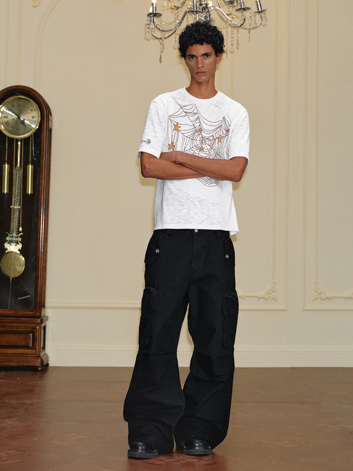 Yad crew 플레어 루즈 와이드 레그 팬츠 (5size) 상품이미지3