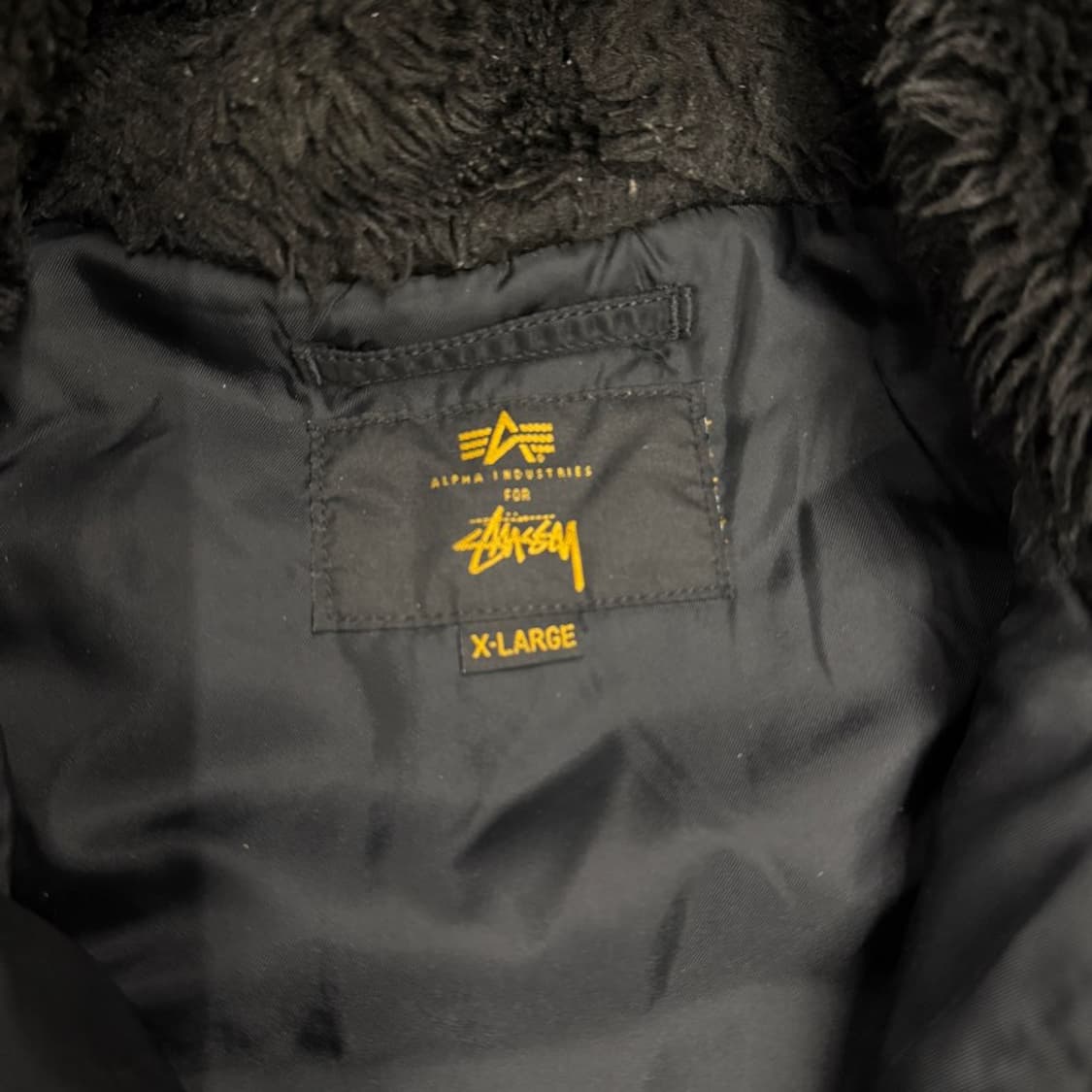 [정품/XL] 스투시 x 알파 인더스트리 N-2B 점퍼 상품이미지3