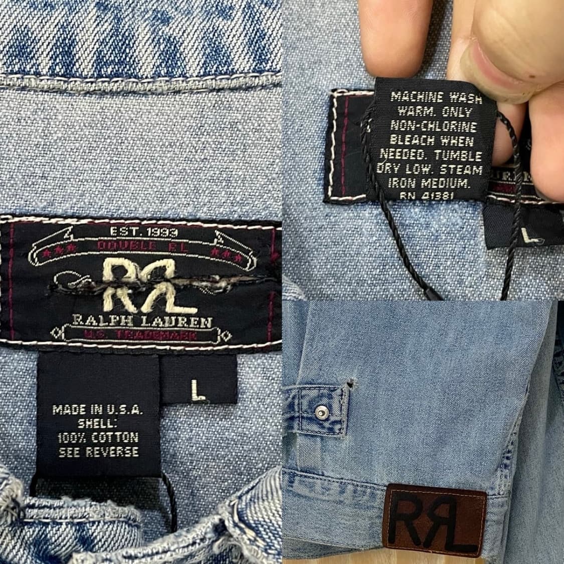 RRL 데님자켓 상품이미지3