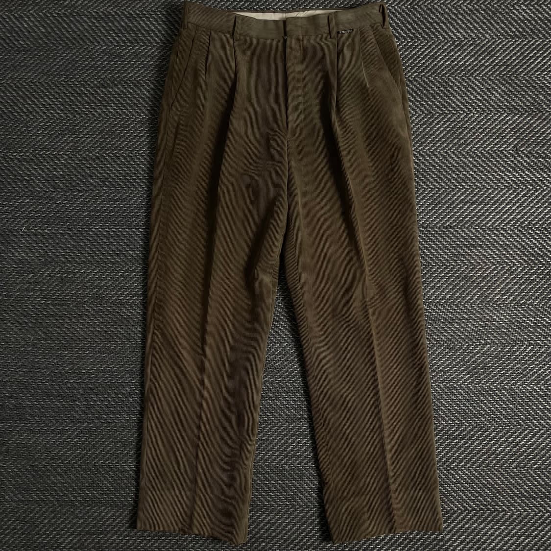 CAUCCI 브라운 코듀로이 와이드 팬츠y 3641 상품이미지2