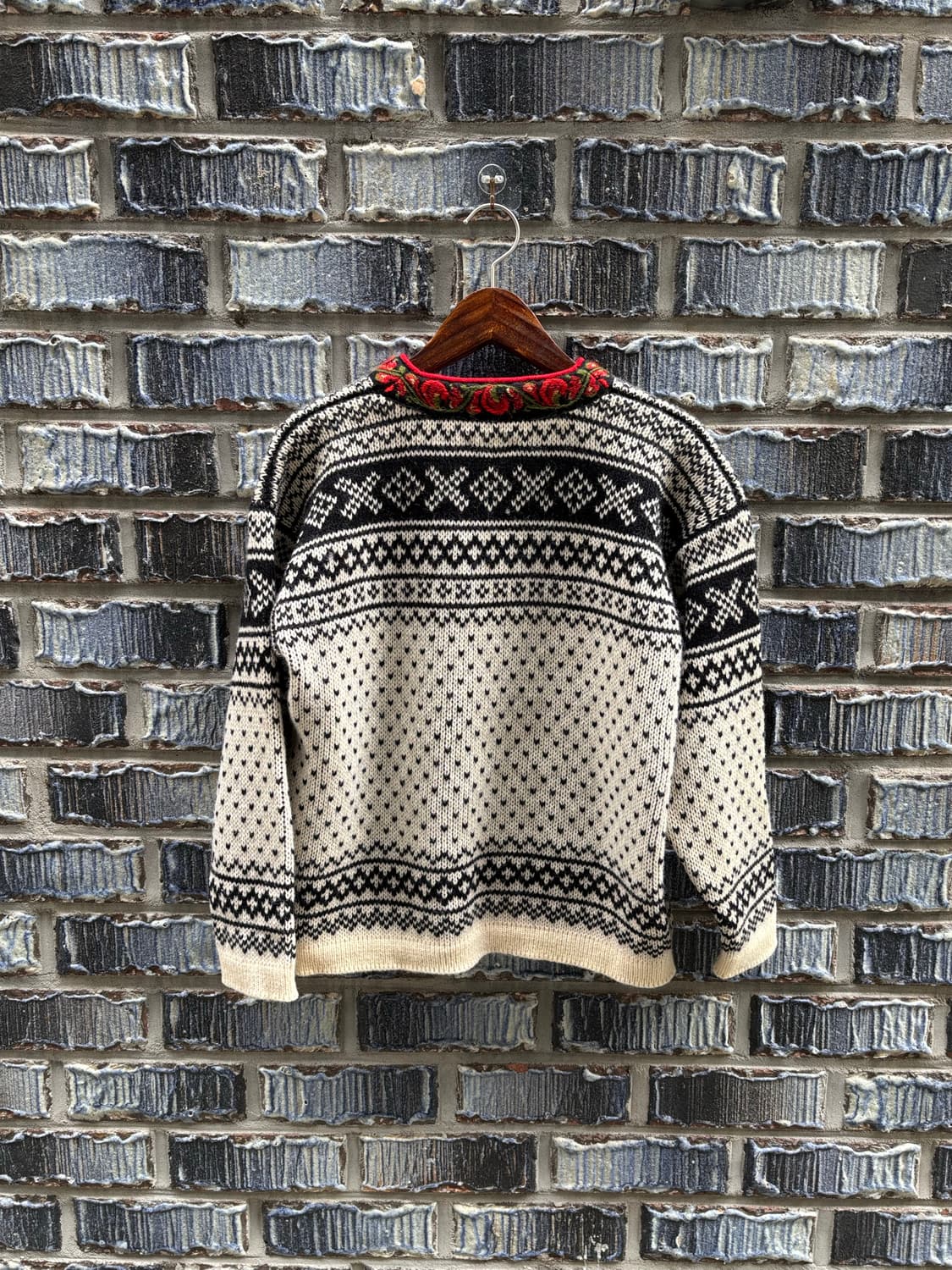 90s 노르딕 엔틱후크 스웨터 상품이미지5