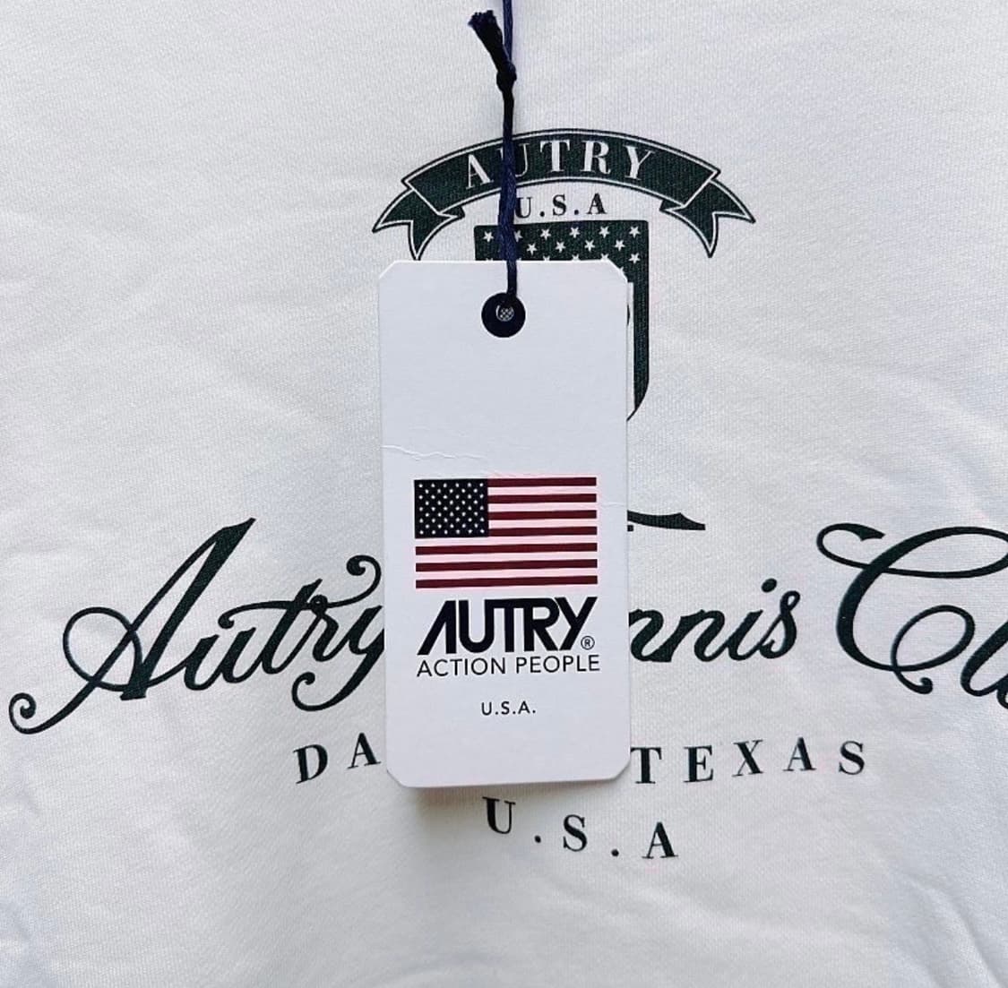 (정품/새상품) 오트리 화이트 테니스 클럽 맨투맨 상품이미지4