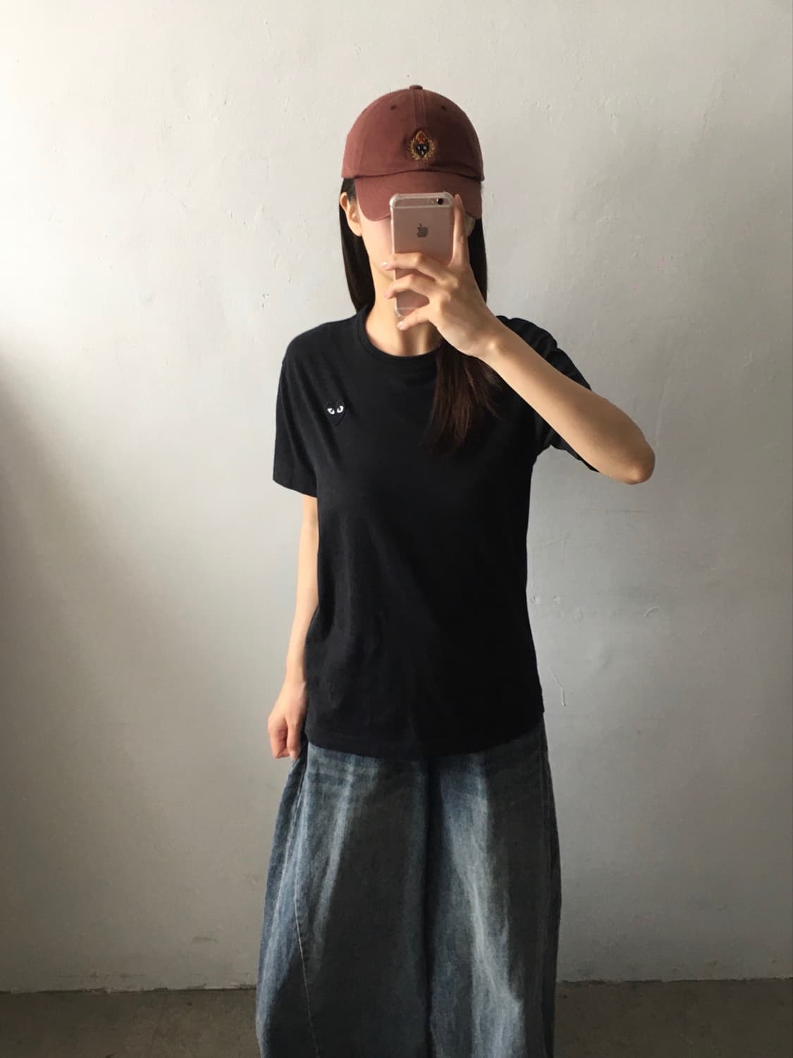 꼼데가르송 블랙와펜 반팔티 상품이미지1