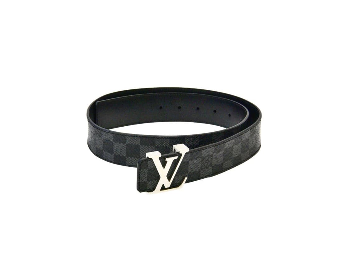 루이비통 LV 이니셜 다미에 그라피트 벨트 (정품) 상품이미지2