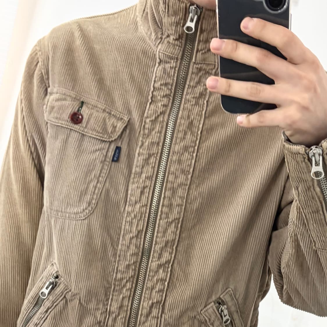 폴스미스 코듀로이 하이넥 자켓 상품이미지3