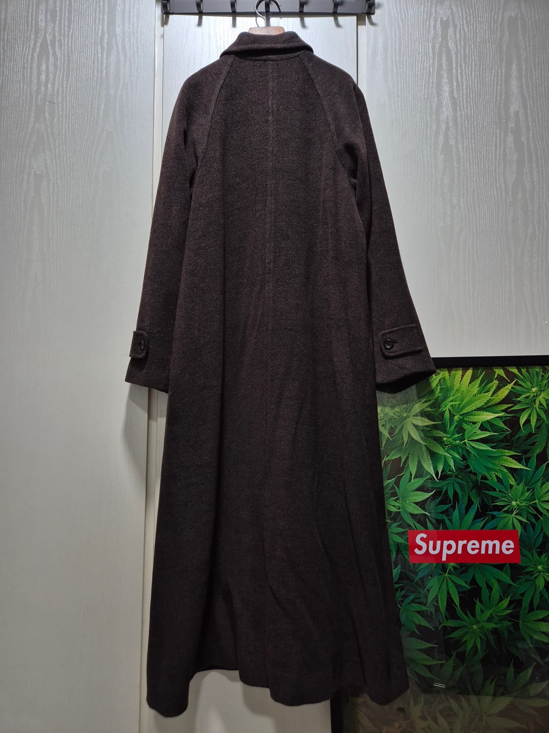 JPN 빈티지 브라운 롱 맥시코트 상품이미지10