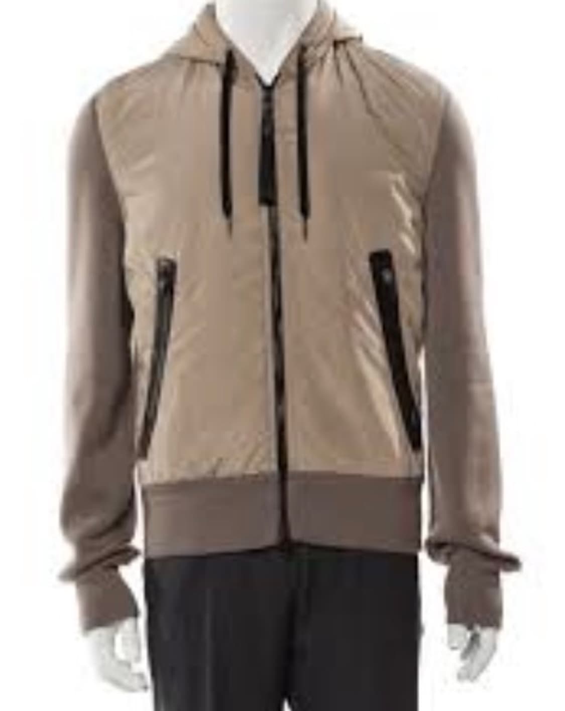 (A+/48) / 톰포드 라이트 패디드 나일론 니트 후드 집업 상품이미지10