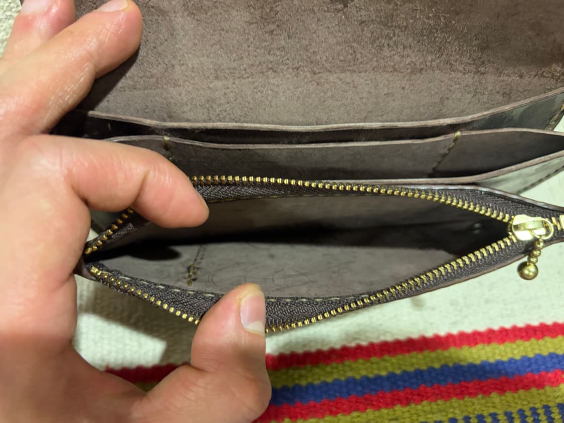 신키 말가죽 재패니즈 핸드메이드 트러커월렛 체인 장지갑 상품이미지5