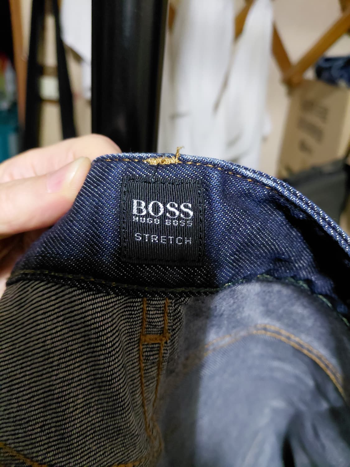 [휴고보스]슬림핏 델라웨어 스트레치 데님 청바지31 상품이미지5