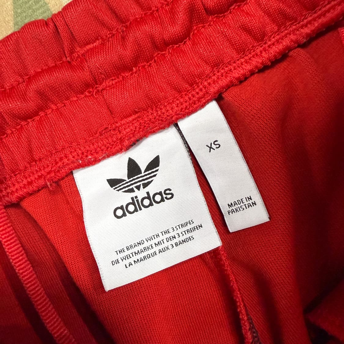 (XS)아디다스 슈퍼스타 트랙 조거팬츠(레드) 상품이미지2