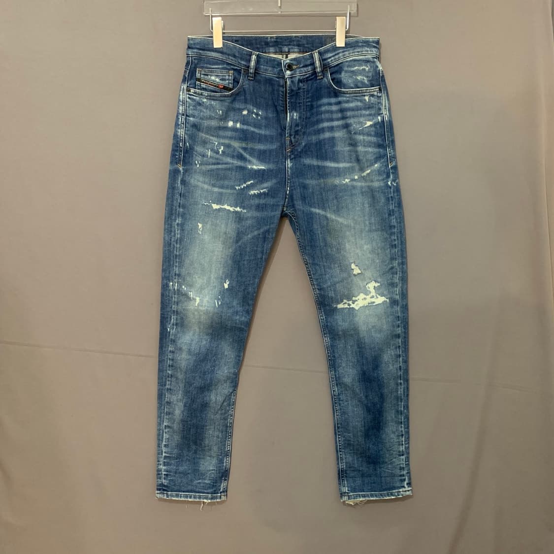 30인치 디젤 D VIDER T 데미지 스판 데님 청바지 상품이미지1