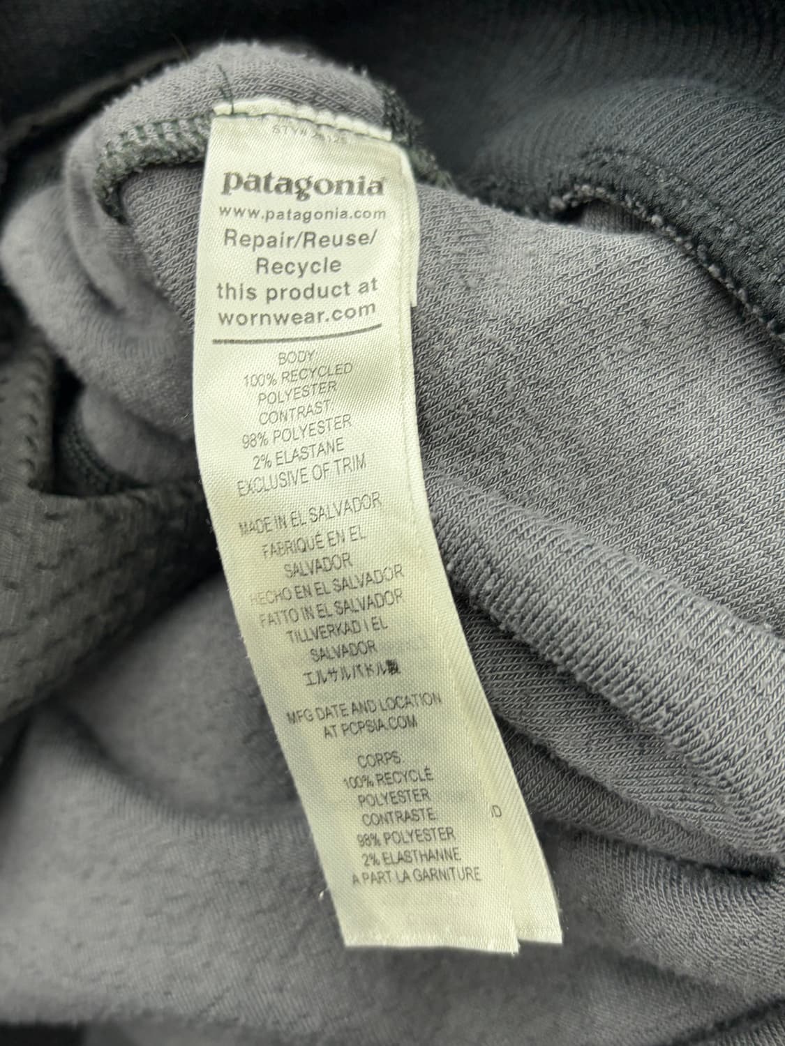 파타고니아 레트로 파일 플리스 자켓 그레이 상품이미지7