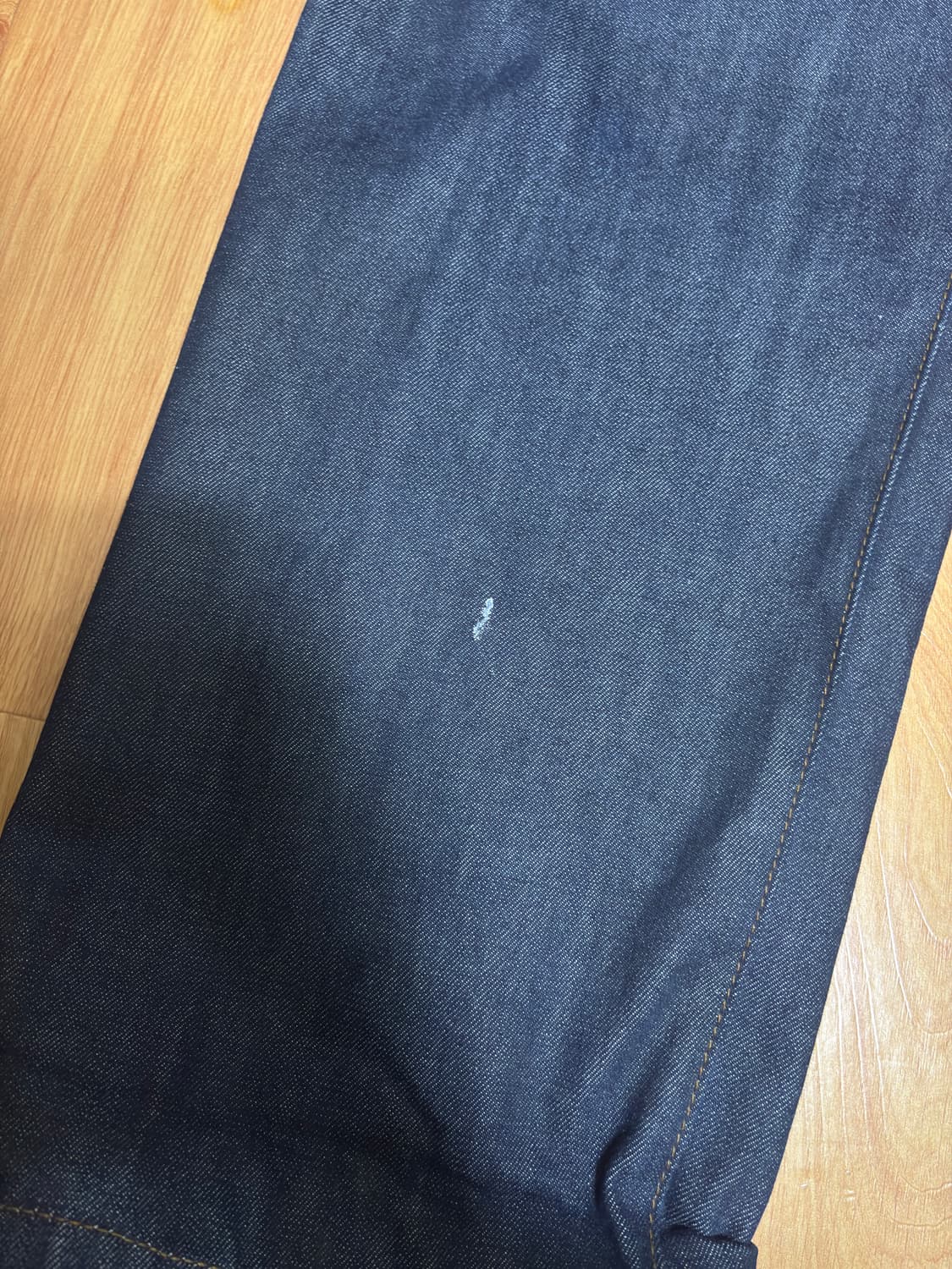 비슬로우 투턱 와이드 데님 30 인디고 상품이미지3