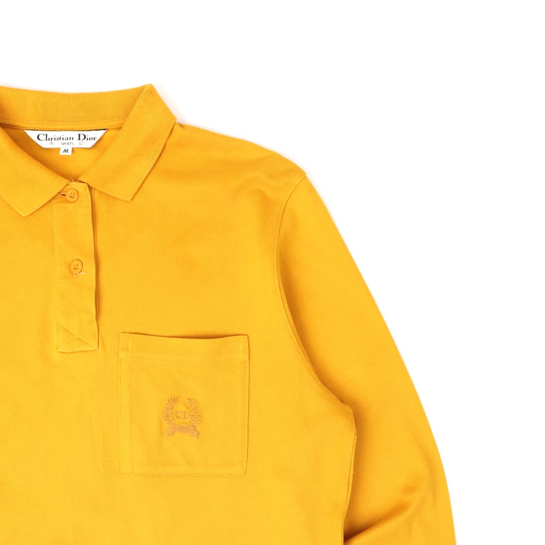 크리스찬디올 스포츠 머스타드 cd 로고 pk 롱슬리브 상품이미지3