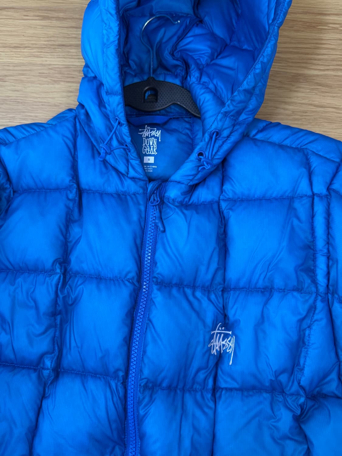 스투시 미드웨이트 후드 푸퍼 / 블루 / S 상품이미지2