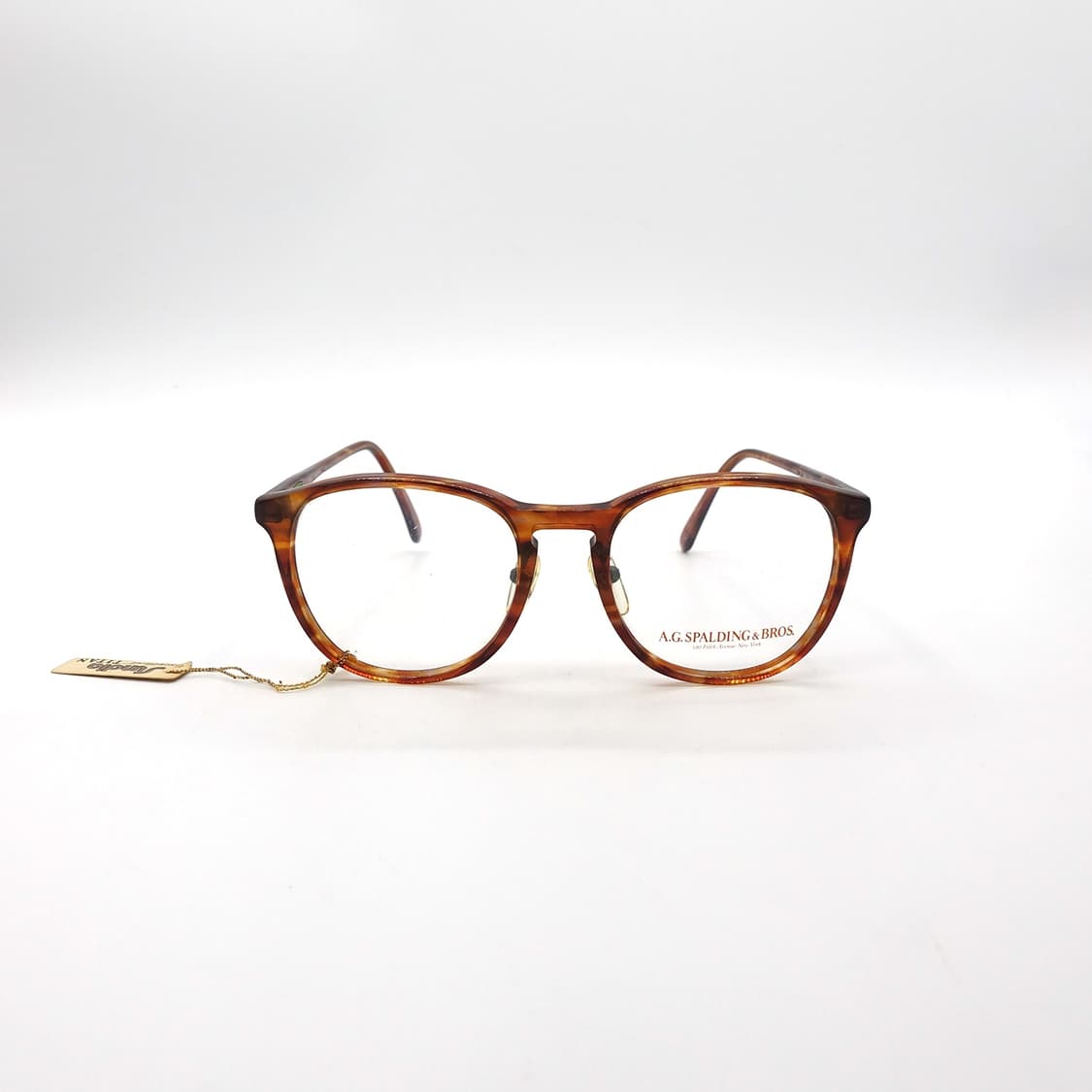 A.G. SPALDING & BROS 스팰딩 호피 뿔테 긱시크 안경 상품이미지2