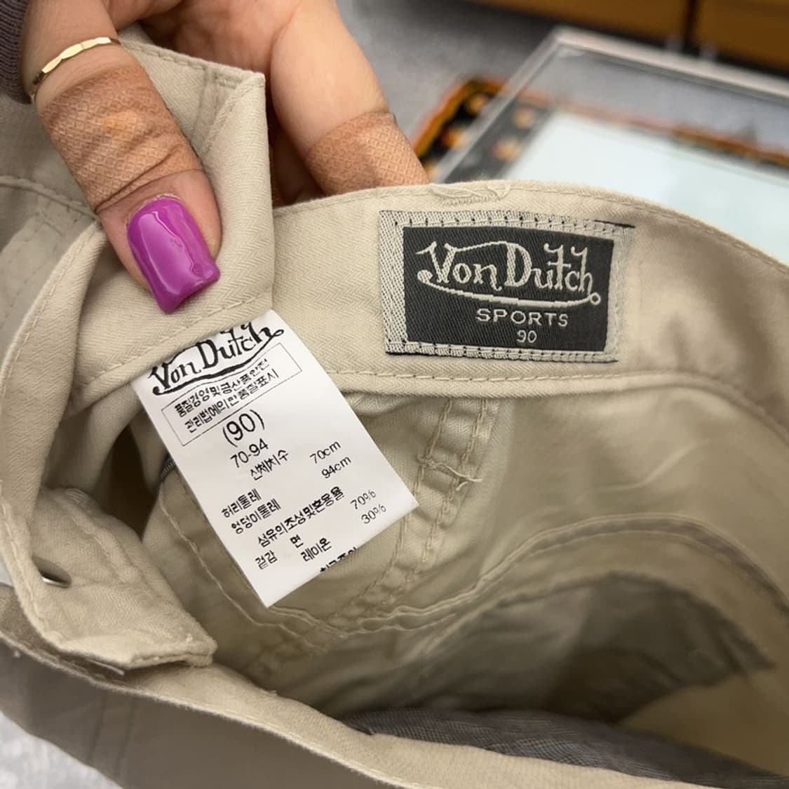 본더치 올드스쿨 빈티지 카고팬츠 90 C06676 상품이미지4