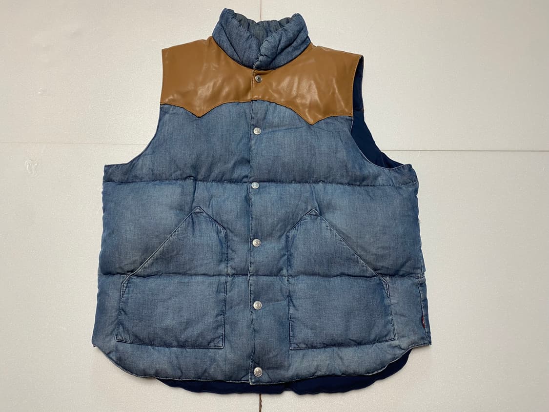 Levi's vest down 양면오리털 패딩조끼 XL(105) 상품이미지1
