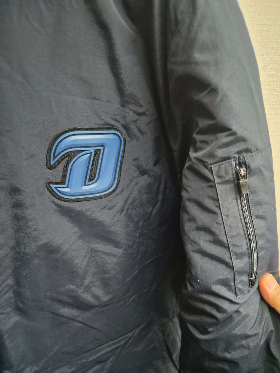 4XL/120) 데상트 NC 다이노스 22시즌 동계 누빔 점퍼 팝니다 상품이미지4