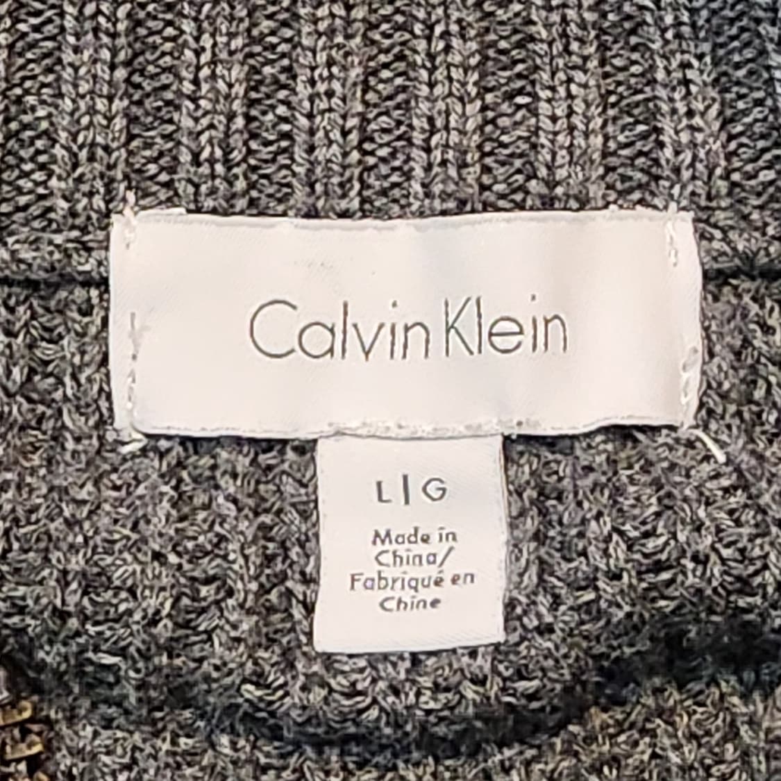 캘빈클라인 니트 집업 가디건 상품이미지2