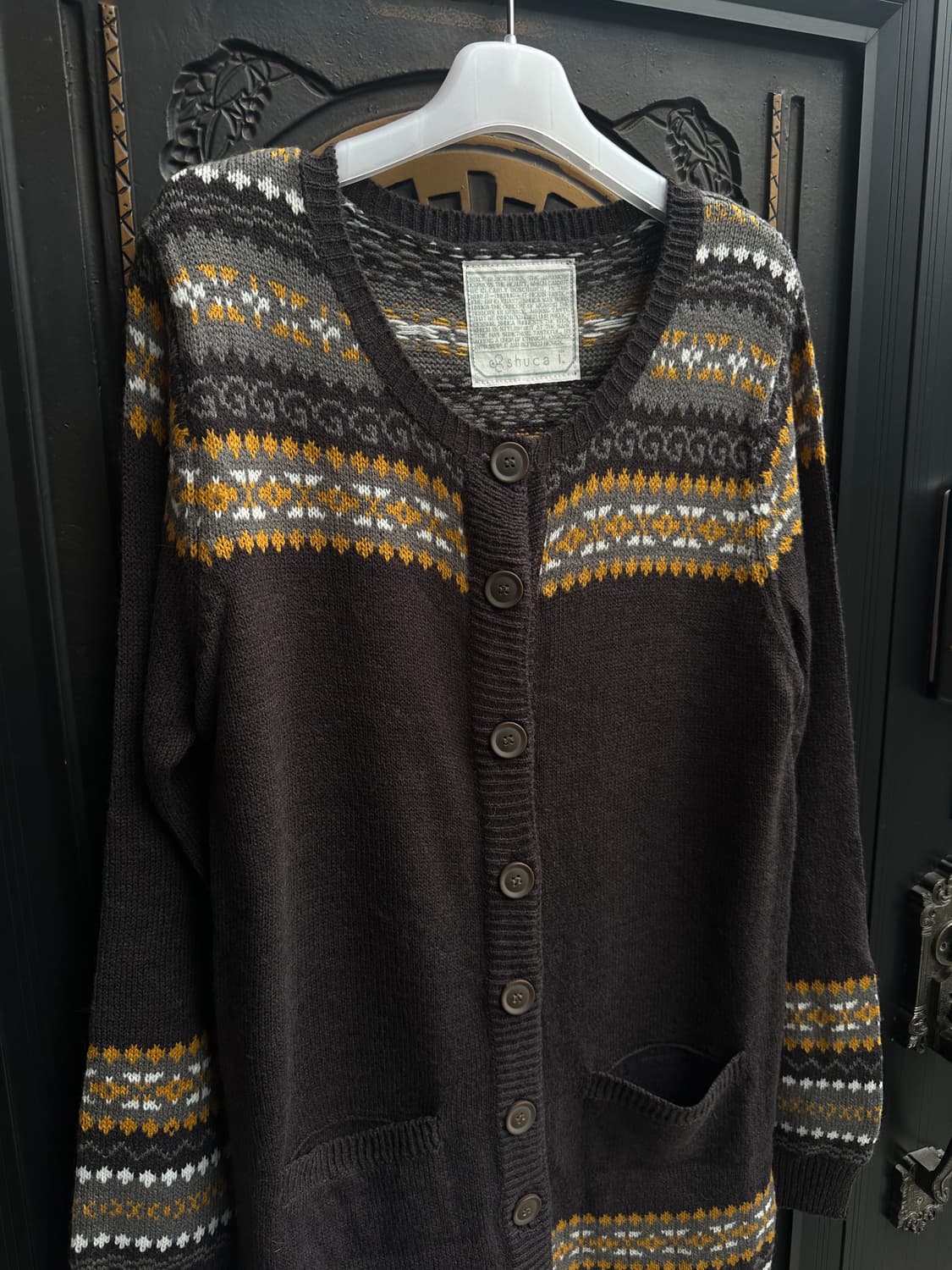 shuca nordic long cardigan  상품이미지5