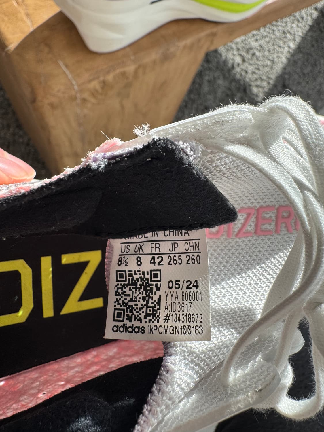 아디다스 아디제로 프라임 X2 스트렁 런닝화 265 상품이미지7