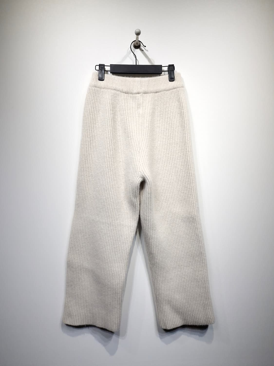 오르 ORR 울 니트 팬츠 아이보리_M(2) 상품이미지2