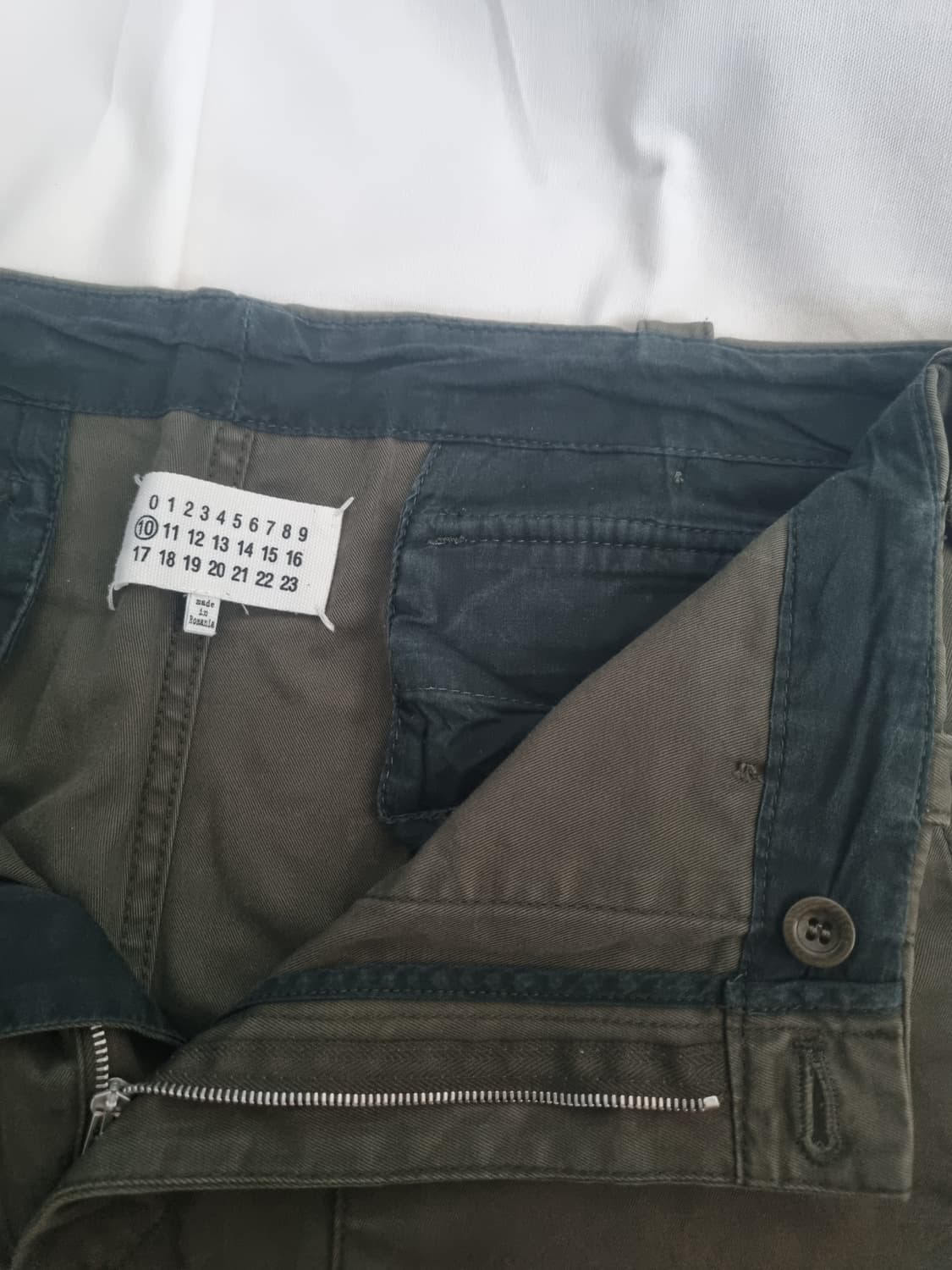 Maison margiela cargopants 50 olivegreen 상품이미지3