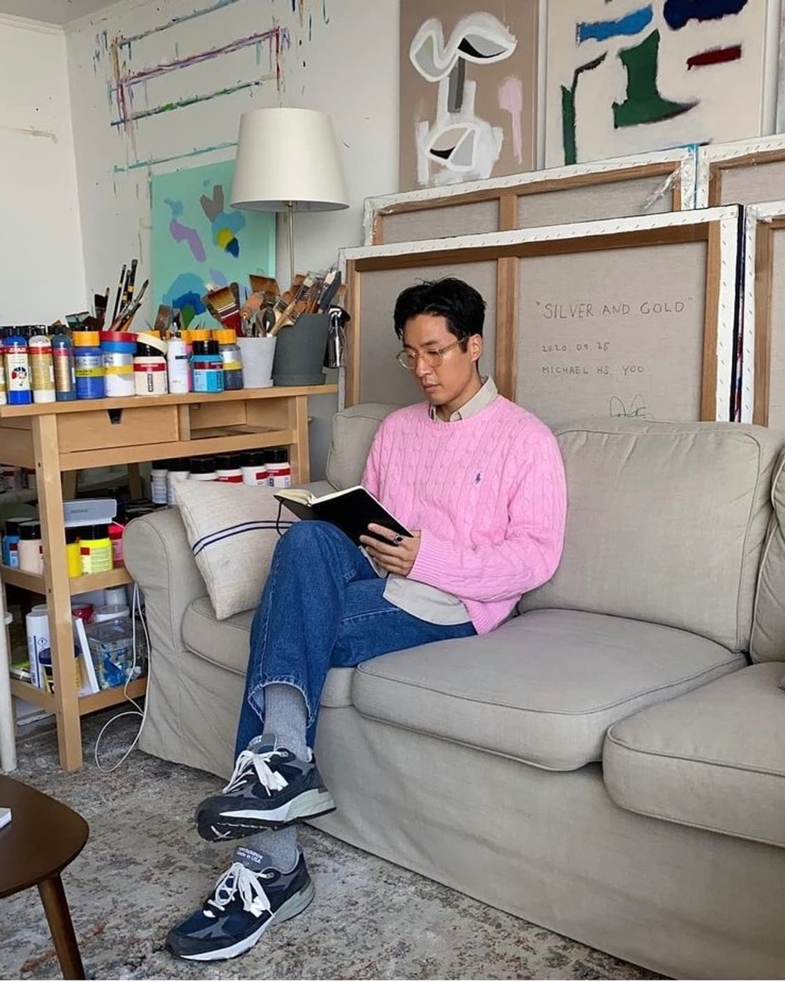 [270] 뉴발란스 992 네이비 상품이미지1