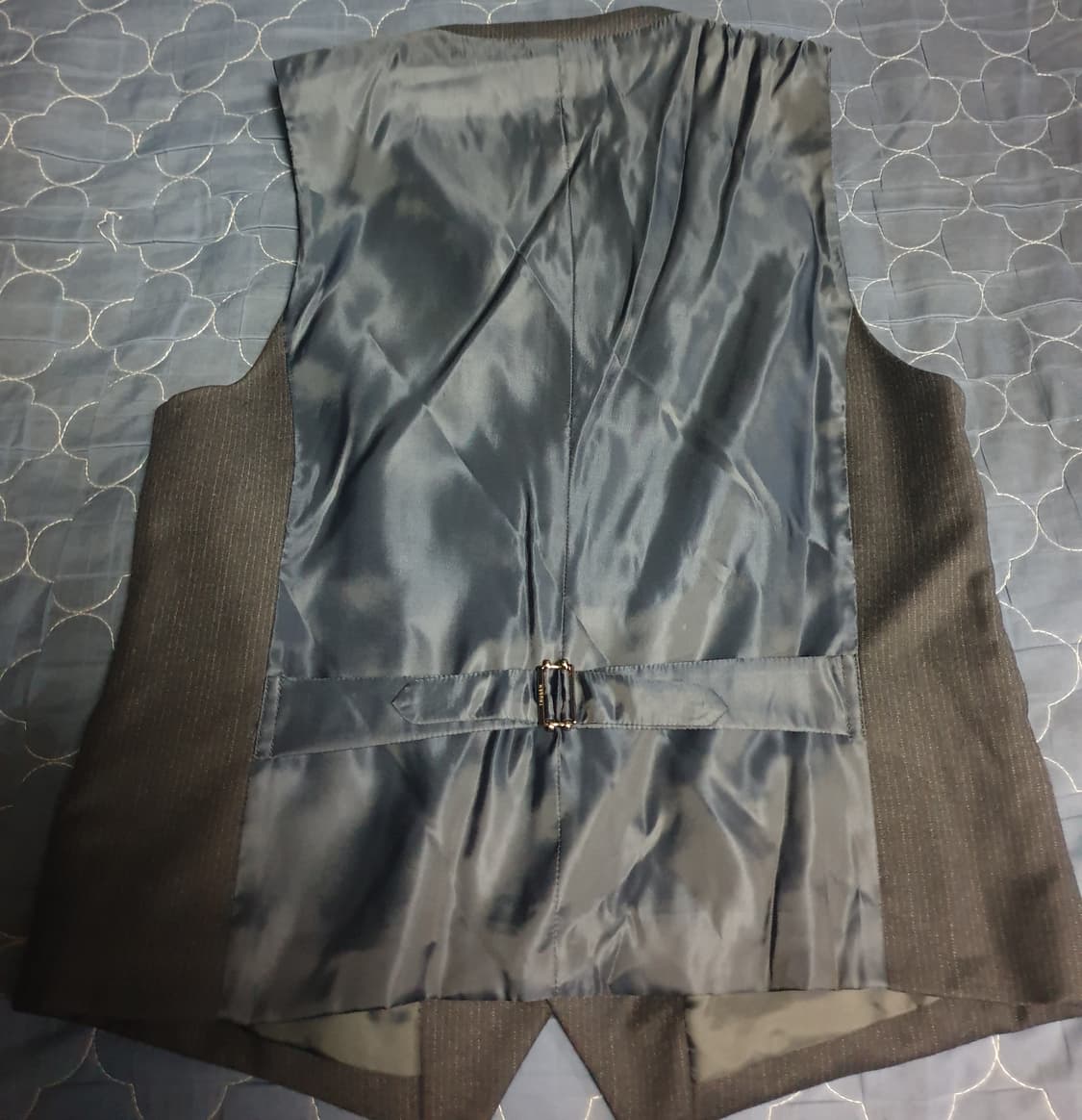 트루젠 스트라이프 클래식 정장용 베스트 네이비 (100) 상품이미지2