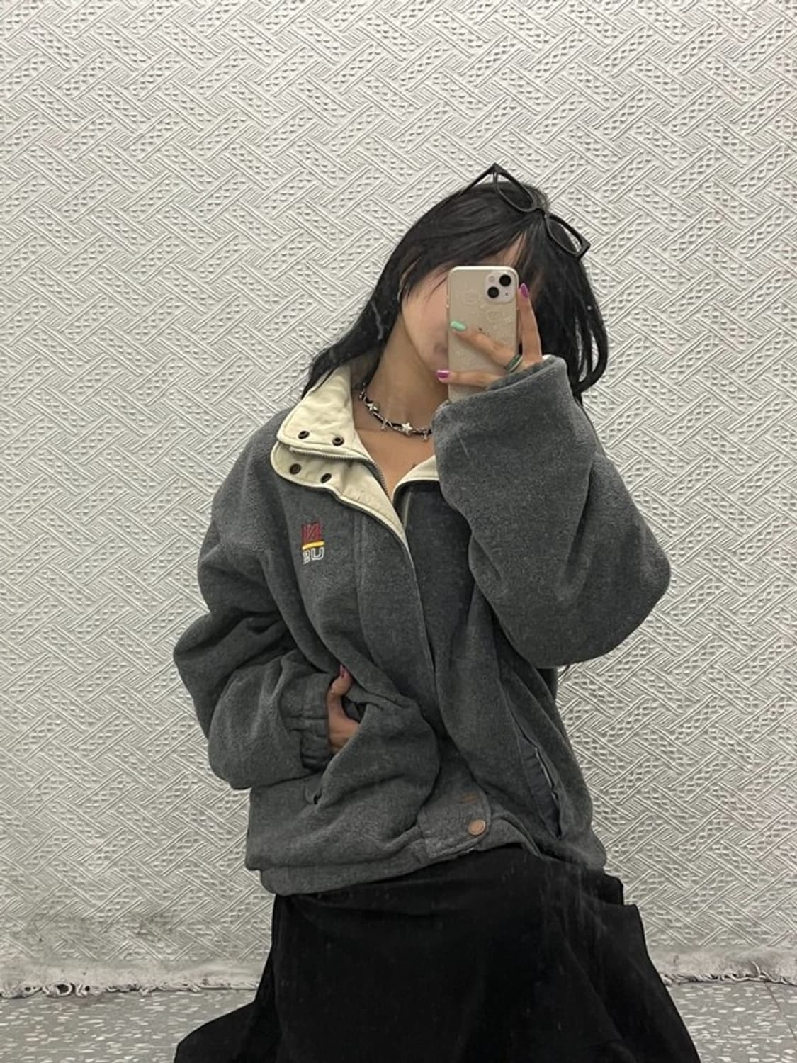 노티카 올드스쿨 빈티지 오버핏 리버시블 양면 자켓 XL C06640 상품이미지1