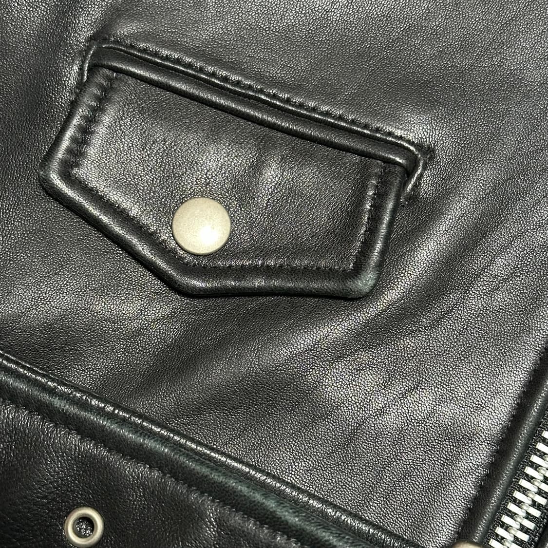 비바스튜디오 가죽 라이더 자켓 상품이미지7