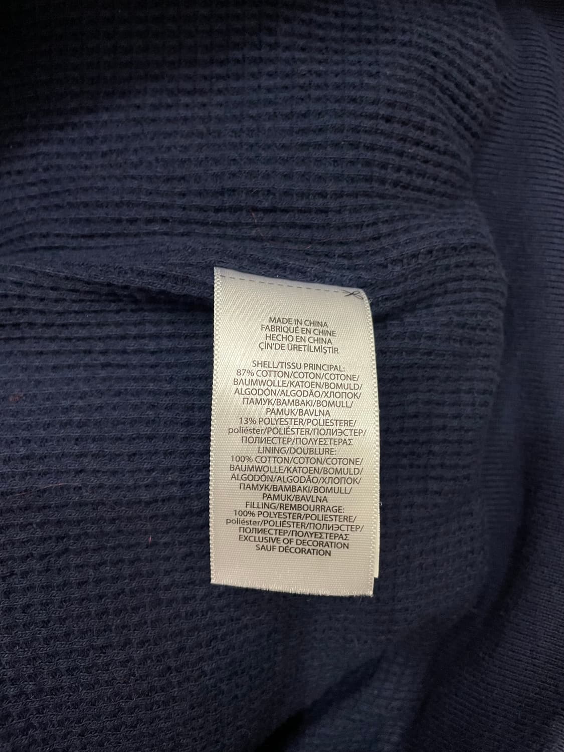 폴로 랄프로렌 네이비 베스트 자켓 상품이미지7