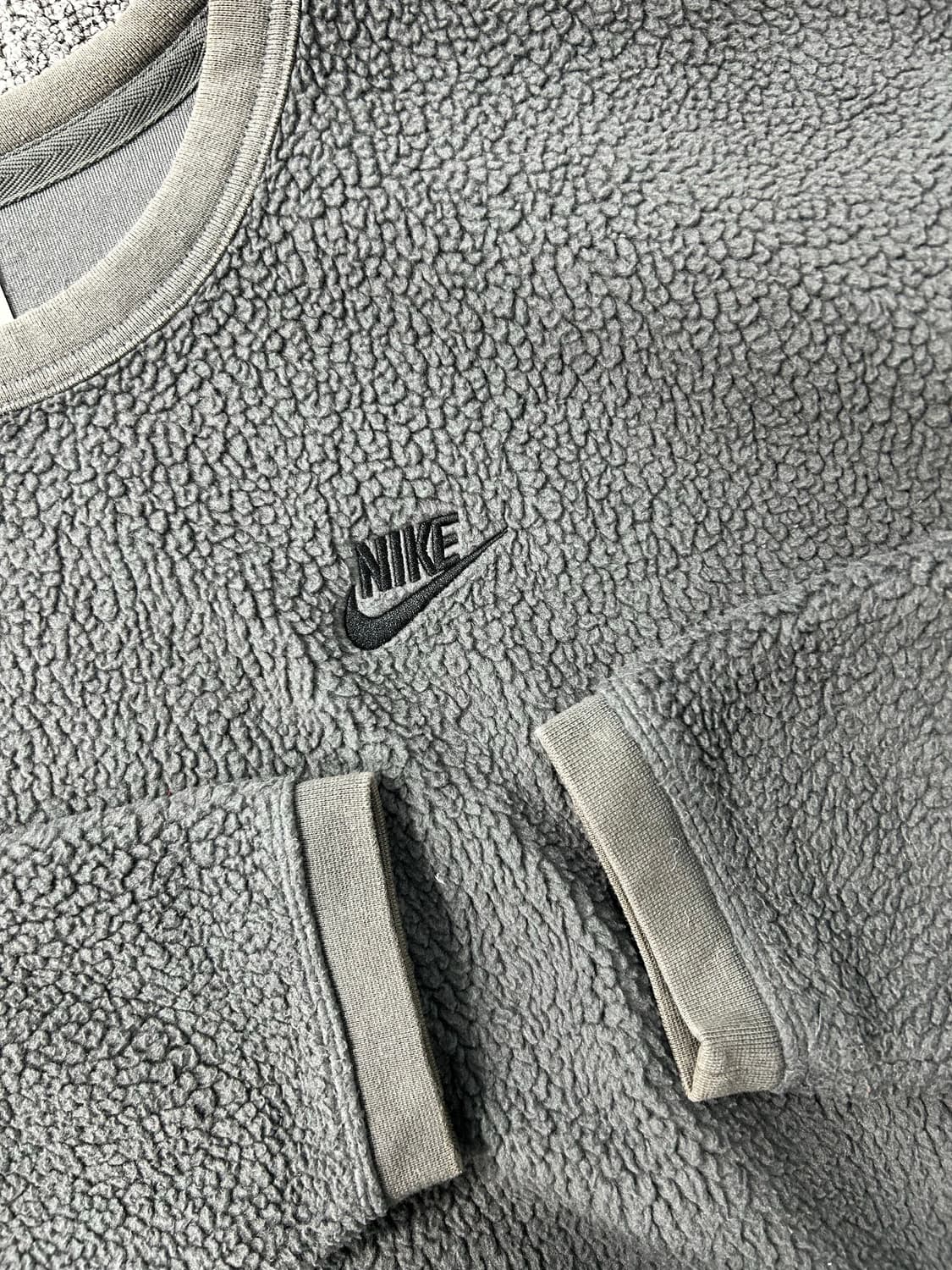 나이키 플리스 윈터라이즈드 그레이 맨투맨 L 상품이미지6