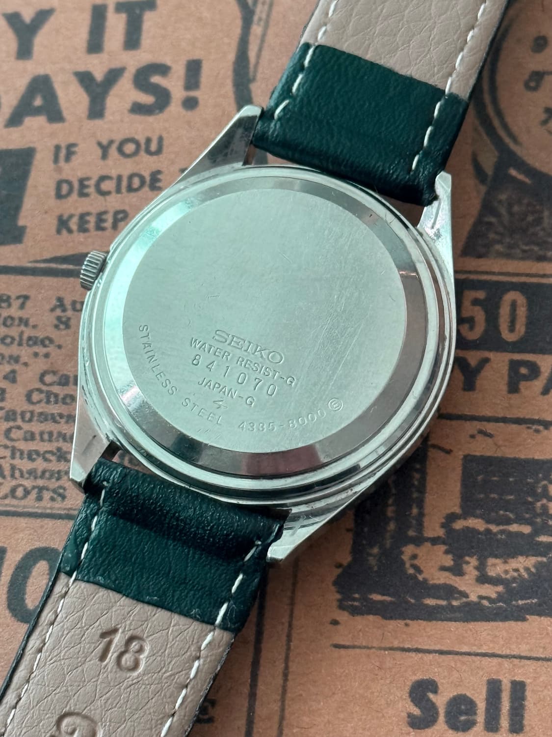 세이코 Seiko 쿼츠 타입 2 아라비안  상품이미지3