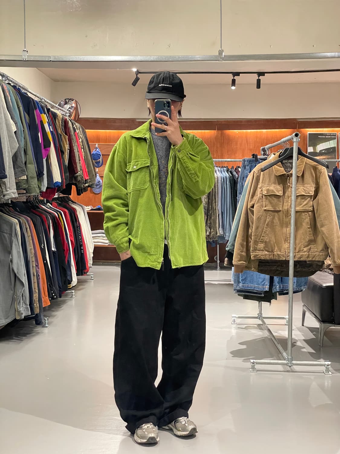 빈티지 코듀로이 셔츠 자켓 상품이미지5