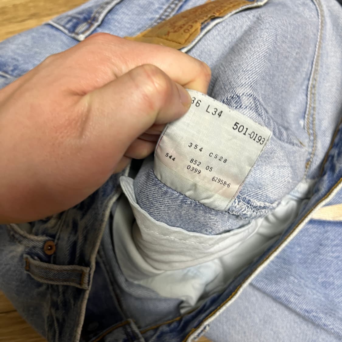90s USA 리바이스501 [34/표기36] 상품이미지8