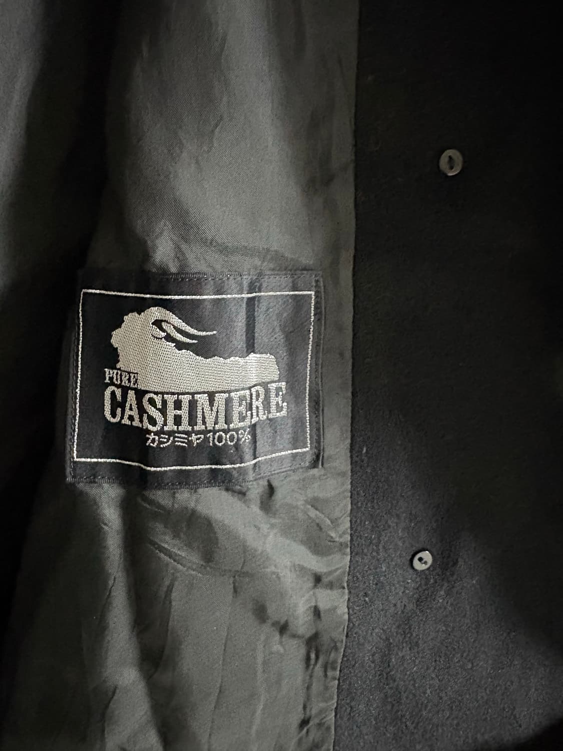 일본 캐시미어 100% 코트 M 상품이미지3