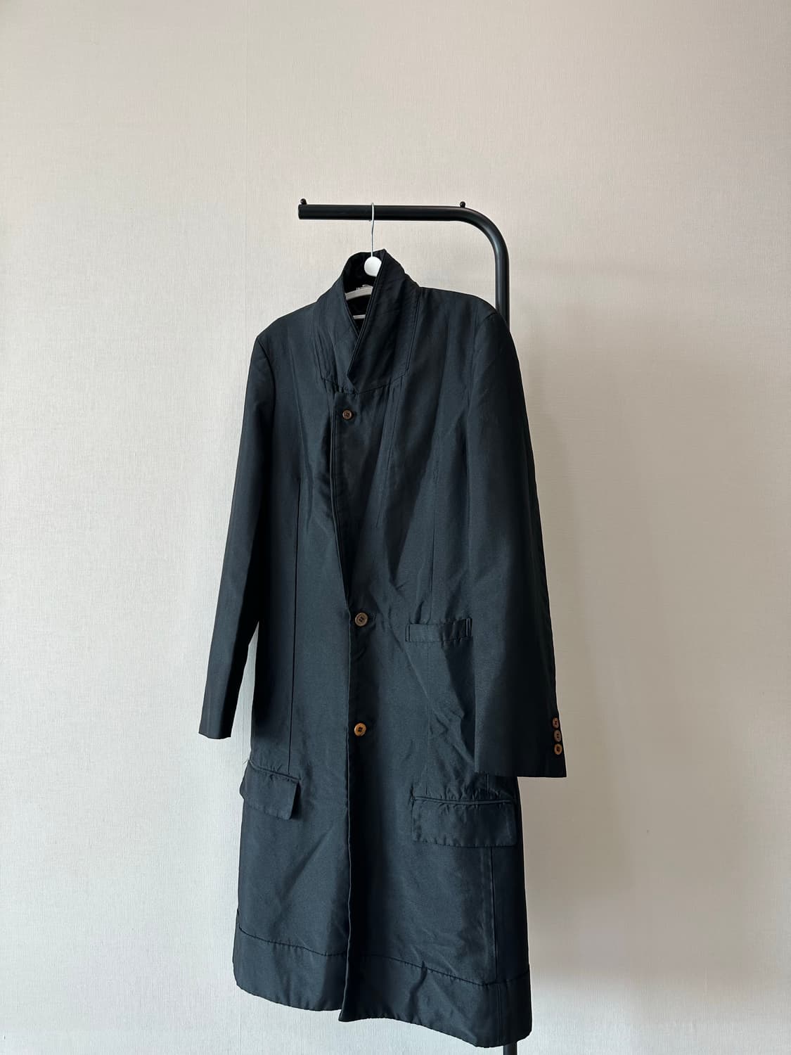 꼼데가르송 옴므 플러스 2019 폴리 롱 코트 상품이미지1