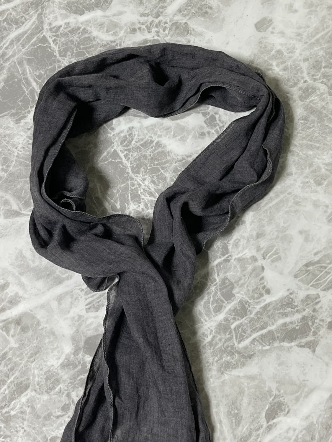 (Unknown)linen grey muffler 상품이미지2