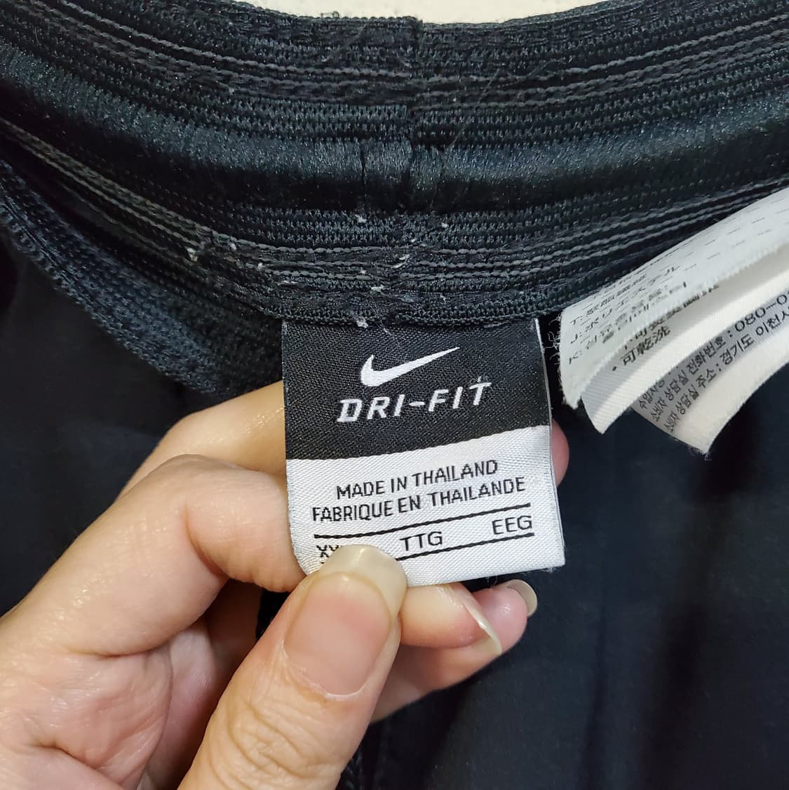 나이키 드라이핏 스우시 트레이닝 반바지 블랙 2XL 상품이미지6