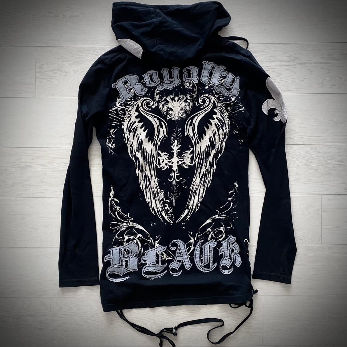 “THOUSAND” 해골 펑크 후디 상품이미지2