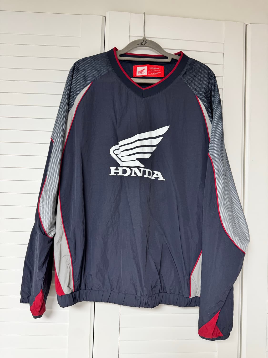 혼다 스피드 트랙 나일론 롱슬리브 네이비 / L 사이즈 / S급 상품이미지2