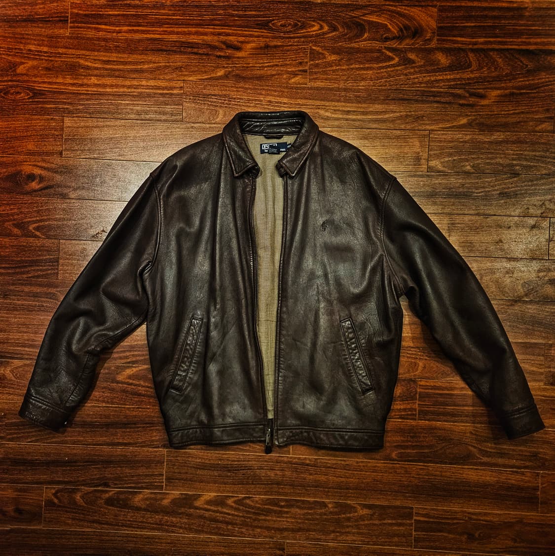 폴로 맥스웰 레더자켓 100/L 상품이미지1