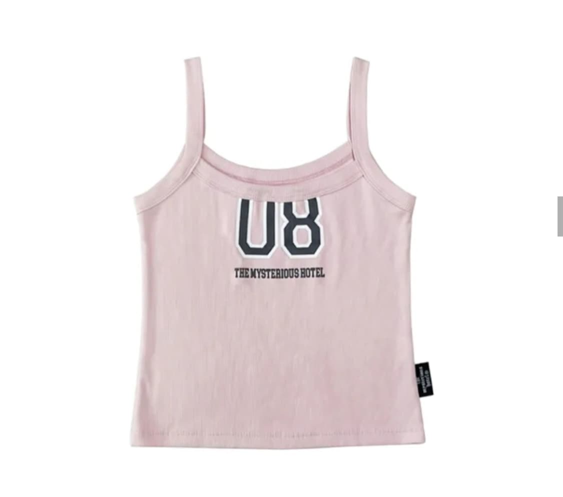 더미스테리어스호텔 핑크 나시 상품이미지3