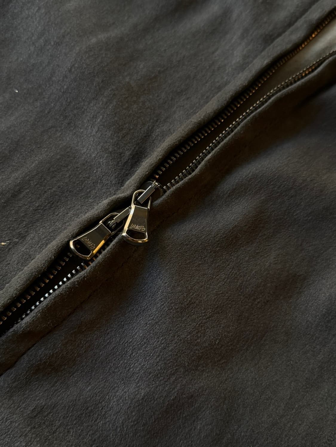 DROMe 스웨이드 싱글 라이더 자켓 100~105 상품이미지8